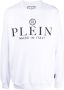 Philipp Plein Sweater met logoprint Wit - Thumbnail 1