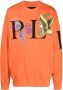 Philipp Plein Sweater met print Oranje - Thumbnail 1
