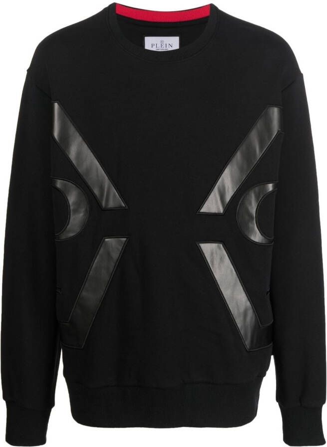 Philipp Plein Sweater met ronde hals Zwart