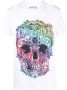 Philipp Plein T-shirt met barokprint Wit - Thumbnail 1