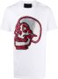 Philipp Plein T-shirt met doodskop Wit - Thumbnail 1