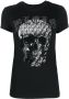 Philipp Plein T-shirt met doodskop Zwart - Thumbnail 1
