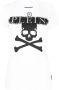 Philipp Plein T-shirt met doodskopprint Wit - Thumbnail 1