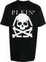 Philipp Plein T-shirt met doodskopprint Zwart - Thumbnail 1