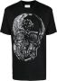 Philipp Plein T-shirt met doodskopprint Zwart - Thumbnail 1