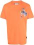 Philipp Plein T-shirt met grafische print Oranje - Thumbnail 1