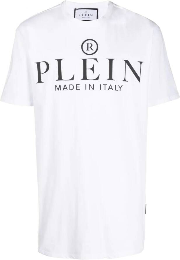 Philipp Plein T-shirt met grafische print Wit