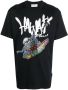 Philipp Plein T-shirt met grafische print Zwart - Thumbnail 1