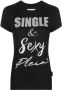 Philipp Plein T-shirt met grafische print Zwart - Thumbnail 1