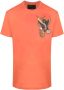 Philipp Plein T-shirt met korte mouwen Oranje - Thumbnail 1