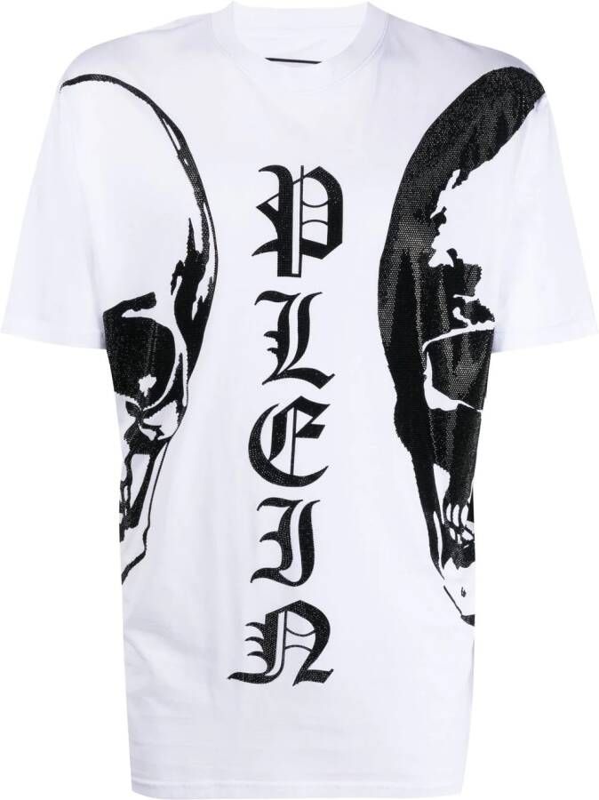 Philipp Plein T-shirt met korte mouwen Wit