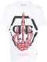 Philipp Plein T-shirt met logo Wit - Thumbnail 1