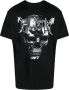 Philipp Plein T-shirt met logopatch Zwart - Thumbnail 1