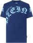 Philipp Plein T-shirt met logoprint Blauw - Thumbnail 1
