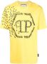 Philipp Plein T-shirt met logoprint Geel - Thumbnail 1