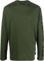 Philipp Plein T-shirt met logoprint Groen - Thumbnail 1