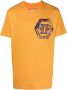 Philipp Plein T-shirt met logoprint Oranje - Thumbnail 1