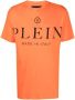 Philipp Plein T-shirt met logoprint Oranje - Thumbnail 1