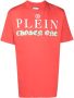 Philipp Plein T-shirt met logoprint Rood - Thumbnail 1
