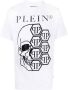 Philipp Plein T-shirt met logoprint Wit - Thumbnail 1