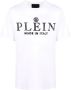 Philipp Plein T-shirt met logoprint Wit - Thumbnail 1