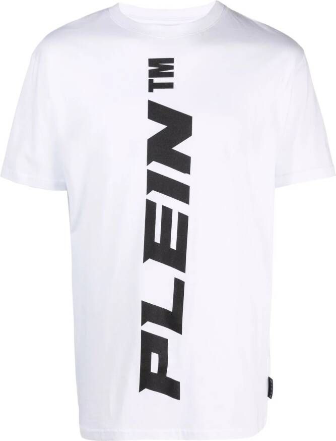 Philipp Plein T-shirt met logoprint Wit