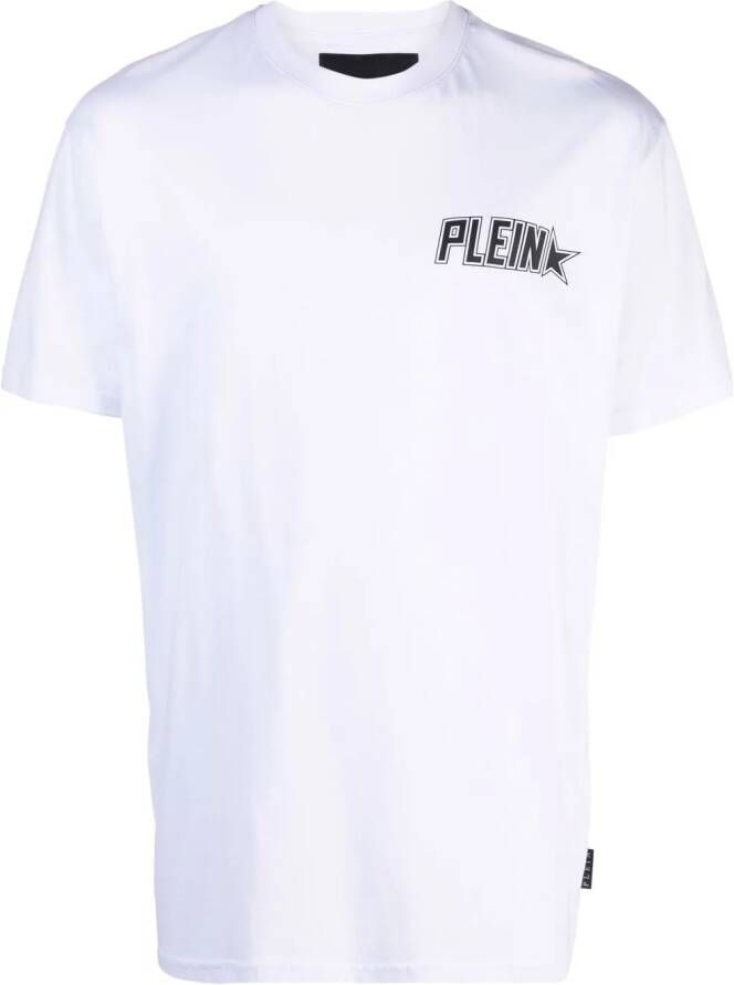 Philipp Plein T-shirt met logoprint Wit