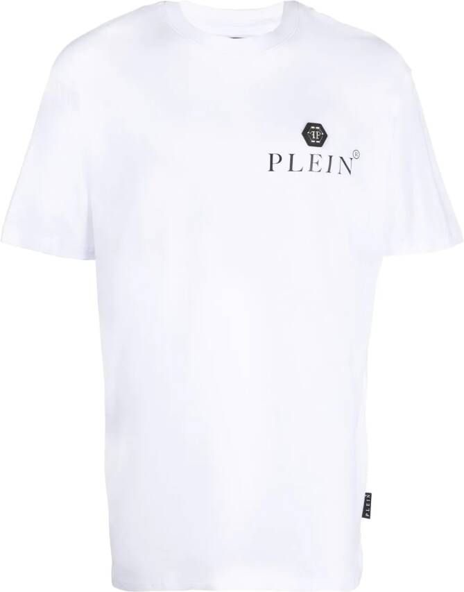 Philipp Plein T-shirt met logo Wit