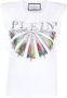 Philipp Plein T-shirt met logoprint Wit - Thumbnail 1
