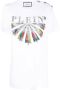 Philipp Plein T-shirt met logoprint Wit - Thumbnail 1