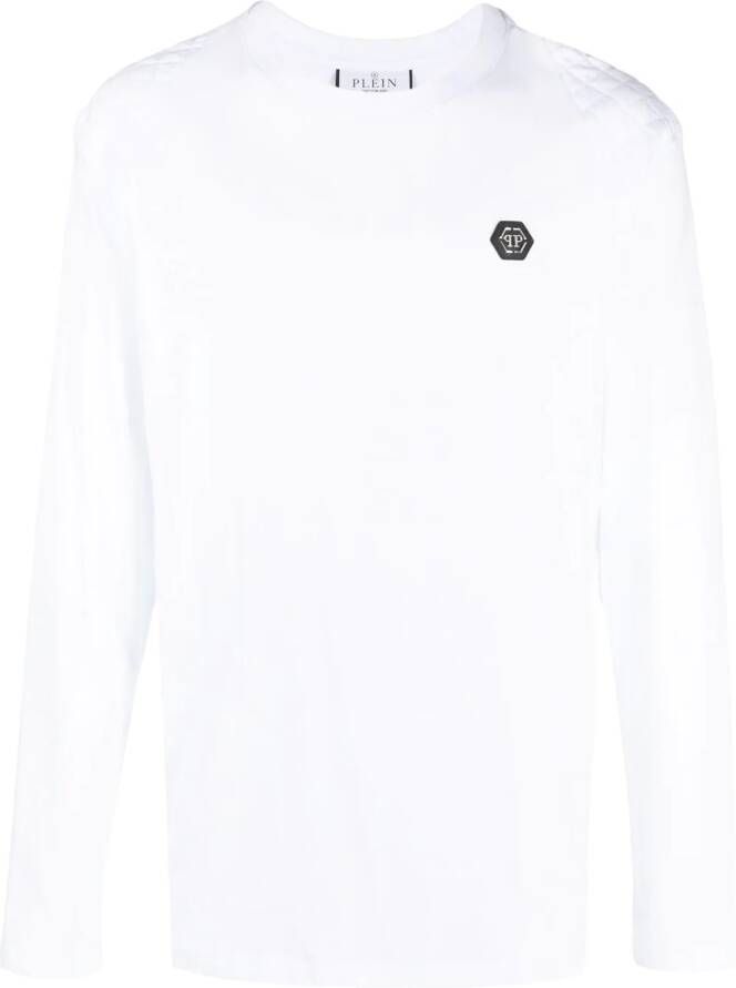 Philipp Plein T-shirt met logoprint Wit