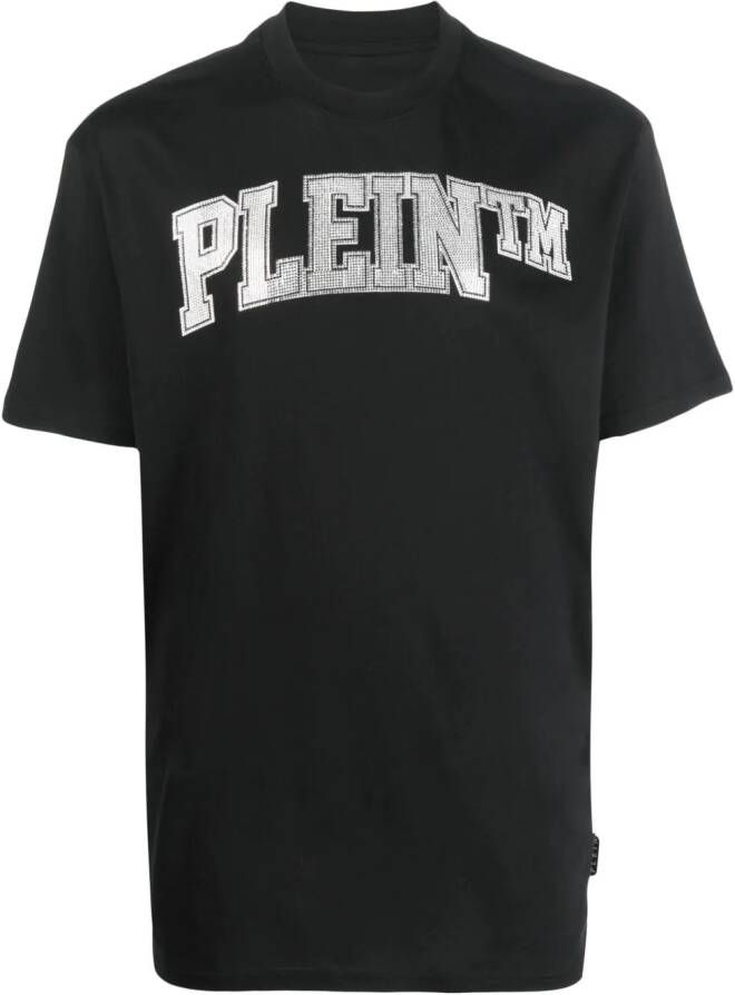 Philipp Plein T-shirt met logoprint Zwart