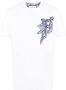 Philipp Plein T-shirt met paisley-print Wit - Thumbnail 1