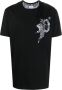 Philipp Plein T-shirt met paisley-print Zwart - Thumbnail 1