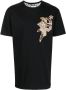 Philipp Plein T-shirt met paisley-print Zwart - Thumbnail 1