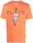 Philipp Plein T-shirt met print Oranje - Thumbnail 1