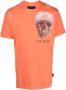 Philipp Plein T-shirt met print Oranje - Thumbnail 1