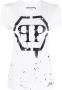 Philipp Plein T-shirt met print Wit - Thumbnail 1