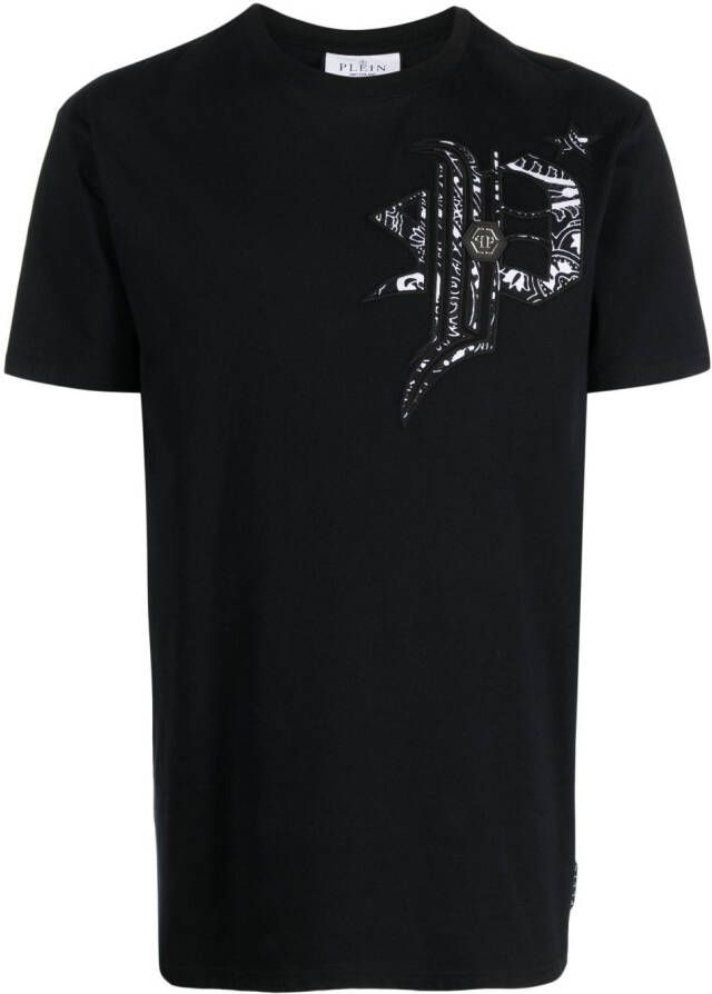 Philipp Plein T-shirt met print Zwart