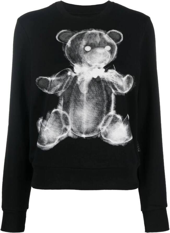 Philipp Plein T-shirt met print Zwart