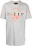 Philipp Plein T-shirt met ronde hals Grijs - Thumbnail 1