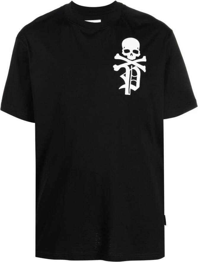 Philipp Plein T-shirt met ronde hals Zwart