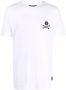 Philipp Plein T-shirt met skeletprint Wit - Thumbnail 1