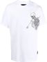 Philipp Plein T-shirt met skeletprint Wit - Thumbnail 1
