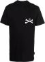 Philipp Plein T-shirt met skeletprint Zwart - Thumbnail 1