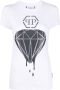 Philipp Plein T-shirt met slangenhuidprint Wit - Thumbnail 1