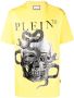 Philipp Plein T-shirt met slangenprint Geel - Thumbnail 1