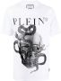 Philipp Plein T-shirt met slangenprint Wit - Thumbnail 1