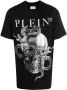 Philipp Plein T-shirt met slangenprint Zwart - Thumbnail 1