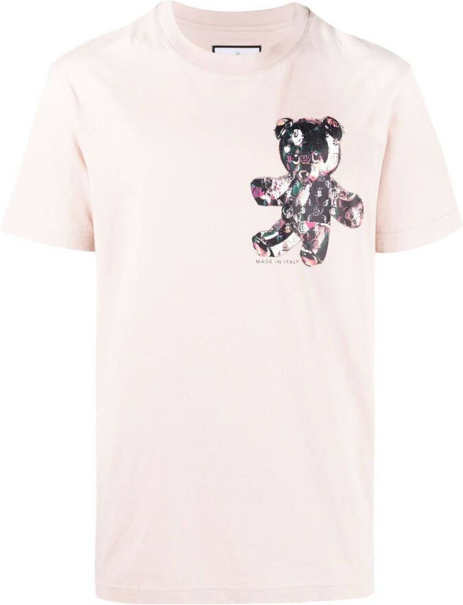 Philipp Plein T-shirt met teddybeerprint Beige